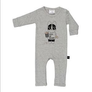 Huxbaby French movie full of heart footless romper